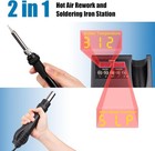 Soldering Iron Station Weller Temperature Adjustable Rapid Heating Bracket Kit