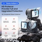 Hd Tempered Glass Protector For Dji Osmo Action 6 Water Stain Scratch Proof