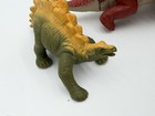 Vintage Playskool Dinosaur Figure Lot 6 Vinyl Plastic Multicolor Toy Dinosaurs