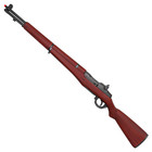 Full Size 43 5  Wwii Style Foam M1 Rifle Prop     Wood Texture  Lightweight Non-fu