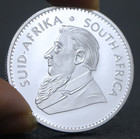 2024 1 Oz South Africa Silver Krugerrand Coin 1 Oz 999 Fine Silver In A Capsule