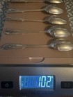 Sterling Silver Scrap Lot Of 5 Spoons