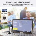 15 6  Dvd Player Portable Large Swivel Screen Hdmi With Tv Playback  a Bag
