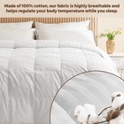 Puredown Goose Feather Down Comforter Full queen Size - All Season Duvet Insert