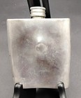 Vintage Edwin Blyde Via Sheffield England Pewter Hip Flask Scottish Thistle
