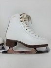 Gam Figure Skates Youth 13 White 7-2 3 Blades Skating Ice Rink
