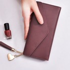 Women Lady Clutch Leather Wallet Long Card Holder Phone Bag Case Purse Handbag
