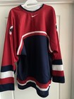 Team Usa 2002 Xl Nike Hockey Jersey Winter Olympics Home Salt Lake City W tags