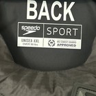 Speedo Adult Unisex Paddle Vest Life Jacket Pfd 2xl Kayak Canoe Sup Gray Black