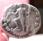 Roman Silver Denarius Septimius Severus 193-211ad rome Mars Standing Vf 2 71gram