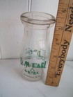 Vintage 1 2 Pint Milk Bottle R m  Earl Grade A Limerick  N y 