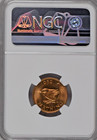 1939 Great Britain 1 Farthing 1 4p Ngc Ms66 Rd Km 843 Brilliant Uncirculated Bu