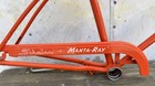 1972 Schwinn Bicycle Stingray Manta Ray 5 Speed Frame Set Original Paint Orange