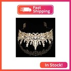 Cieher Sweet 16 Sash   Tiara Set With Pearl Pins  Gold  For Sweet 16 Birthday De