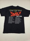 Vintage Black Sabbath  the End  2016 Farewell Tour T-shirt - Double Sided - Read