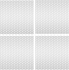 Trolleyshop 4pcs pack Dryer Vent Grill Bird Guards  Bathroom Exhaust Vent Bird 