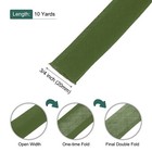 3 4 Inch Double Fold Bias Tape Continuous Bulk Bias Tape Dark Green 10 Yards