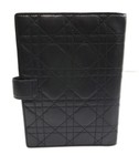 Authentic Christian Dior Planner Cover Cannage Agenda Mm Leather  4815
