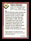 1991 Sports Illustrated For Kids  223 Teresa Edwards