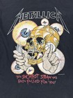 Vintage 1988 Metallica Shortest Straw Pushead T Shirt Sz L 