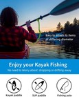Oceanbroad Kayak Paddle Leash Stretchable Strap Lanyard 4-7ft  1 Pcs   Green 