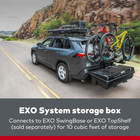 Yakima Exo Gearlocker 10 Cu Ft Vehicle Roof Rack Cargo Box For Exo Swingbase
