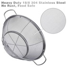 Stainless Steel Colander Set 3 Pack 3qt 4qt 5qt Mesh Strainer Baskets W  Handles