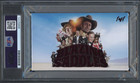 Gene Wilder Signed Cut 3x5 Custom Card Psa Dna Slab Blazing Saddles Auto C5701