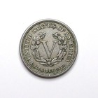 1883 Liberty Head-v Nickel No Cents  first Year Issue  Coin One Coin From Roll 