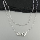 1mm Cable Chain Necklace - 925 Sterling Silver -16   18   20  Rolo Dainty Thin
