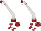 Gas Can Spout Nozzle Replacement 2 Kits Fits Most All  Old   New Style Gas Cans
