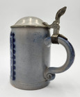Vintage Reinhold Merkelbach German Westerwald Lidded Beer Stein Germany