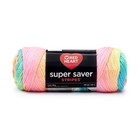 Red Heart Super Saver Yarn - Retro Stripe - Medium Weight Acrylic Knitting Craft