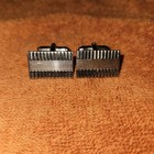 Unbranded Gold Tone Ribbed Cuff Links