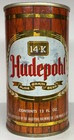 Hudepohl Empty 12 Oz  Straight Steel Beer Can