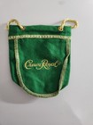 Lot Of 2 Crown Royal 50ml Green Apple Mini Shooter Bags 4  Little Tiny 