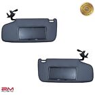 Sun Visor For Chevy Blazer S10 1995-2005 Set Pair Oe Quality Black With Light
