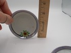 Vtge 9-piece Lusterware Child Tea Set  Flower - Blue Trim  Japan  L5