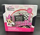 Disney Minnie Mouse Microfiber 3pc Twin Sheet Set  100  Polyester New