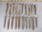 20 Antique Steel Railroad Spikes  Forging From Northern Central Railway