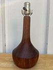 Vintage Mid Century - Danish Modern - Solid Teak  - Table Desk Lamp