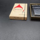 Vintage 60s Slim Zippo Lighter Etched Mom 25 Crisscross 1620 New In Box Nos