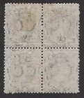 Mint H og 1864 British St  Lucia Postage Stamps 1p Block Of 4  Scott  7 