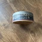 Copenhagen Vintage Snuff Tobacco Tin Metal Lid Collectible Tobacco Can Container