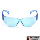 Pyramex Intruder Safety Glasses Infinity Blue Lens Work Eyewear S4160s Z87 
