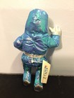 Vintage-1997 Intel Inside Pemmx Pentium Ii Spaceman-blue Metallic Plush 8   beanie