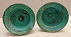 Two Lightning Rod Weathervane Skirted Pendant Caps  2