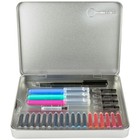 Manuscript Calligraphy Compendium Set 29 Piece  4 Pens  5 Nibs  18 Cartridges 