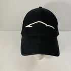 Porsche Hat Cap Fitted Mens One Size Black Stretch Baseball Car Logo Motorsport