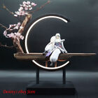 Anime Inuyasha Sessh  maru Statue Usb Led Light Pvc Figure Model Toy Stand Gift